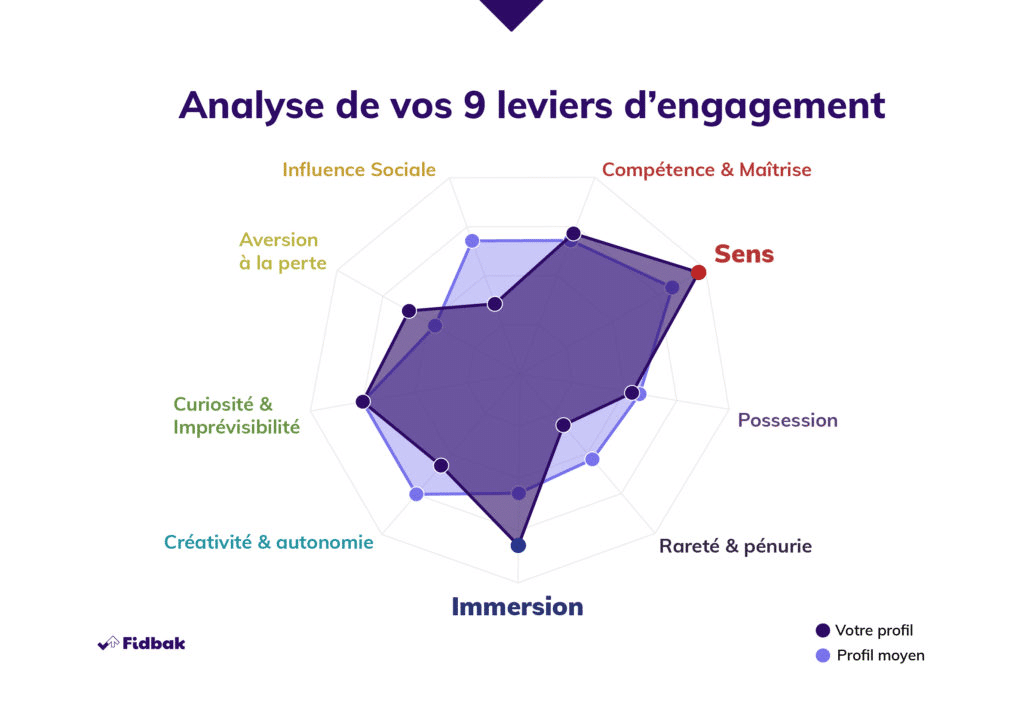 Voorbeeld van resultaten uit de vragenlijst over betrokkenheidshefbomen.