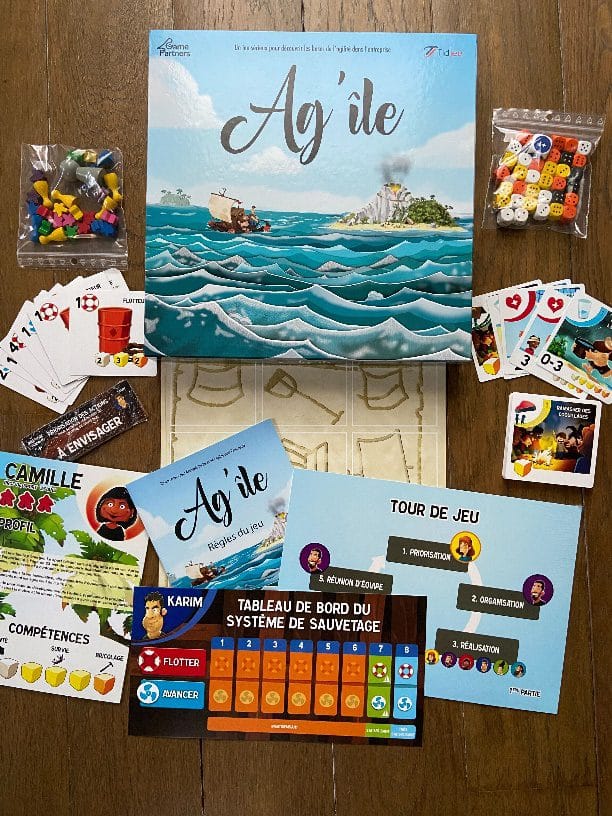 Ag Ile est un jeu pédagogique pour former aux postures Agiles.