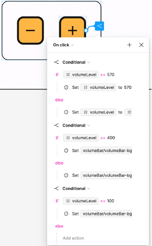 Figma Prototype avancé avec variable