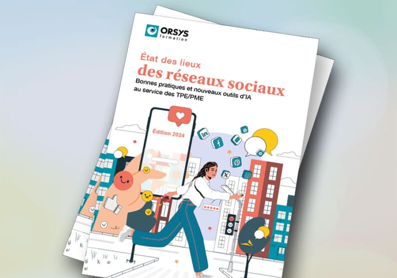 Illustration du livre blanc sur les réseaux sociaux spécial TPE/PME
