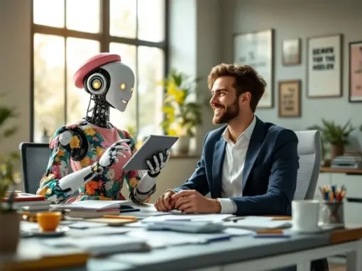 Illustration article agent IA