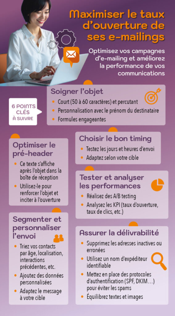 Praktische info - De open rate van uw e-mailings maximaliseren