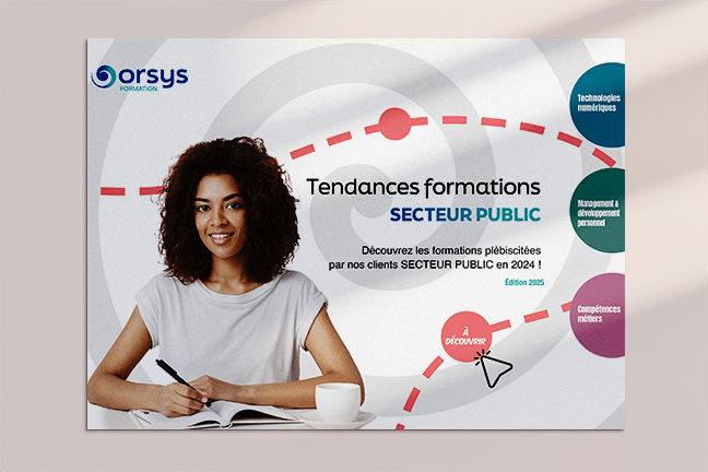 Formations tendances 2025 pour le secteur public