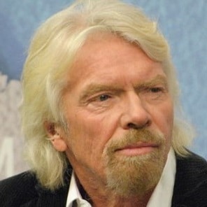 Richard Branson, founder of the Virgin group
