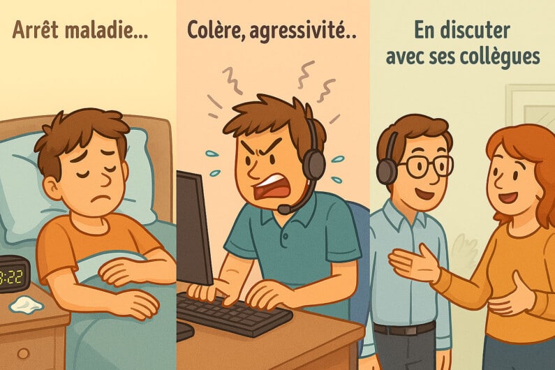 Des réactions différentes face au stress