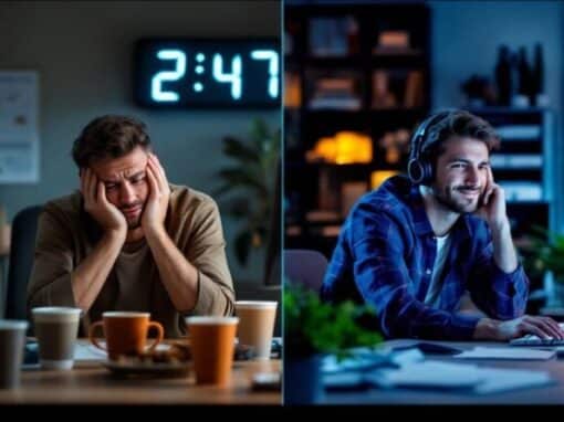 Artículo de ilustración El estrés en los equipos informáticos