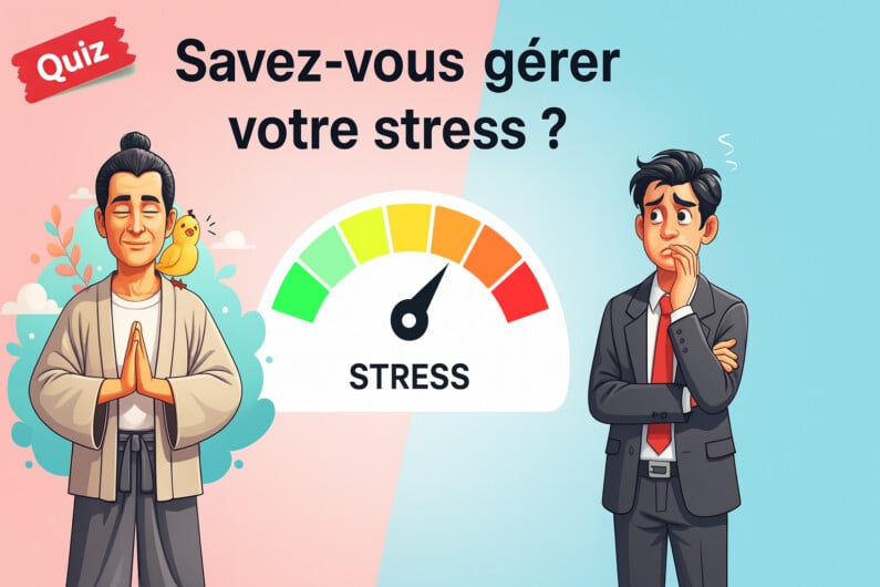 Ilustración Quiz - ¿Sabes cómo gestionar tu estrés?