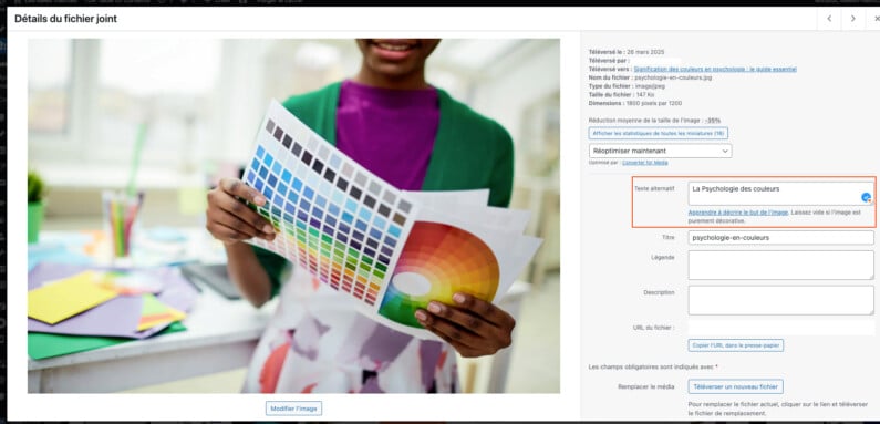 Illustration d'une balise alt