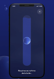 Ilustración de la aplicación Respirelax + relajación