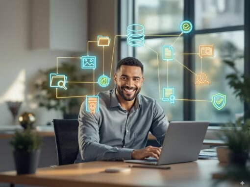 Illustration article on SMEs, manage your digital assets