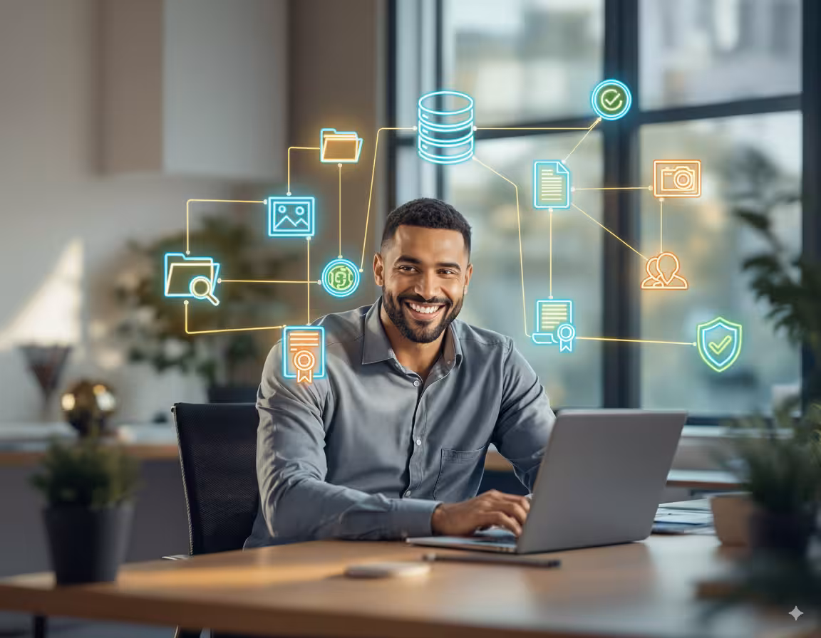 Artículo ilustrativo sobre las PYME, gestionar sus activos digitales