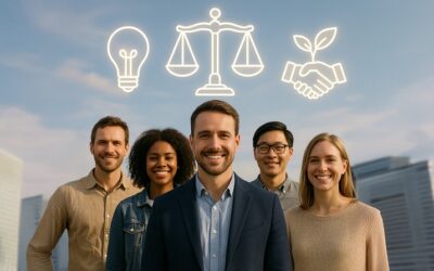 Illustratie van het artikel over ethisch en verantwoord management