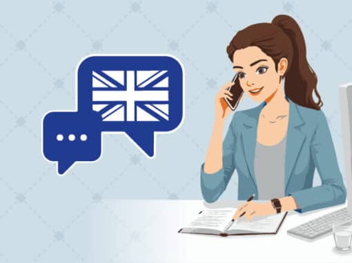 Illustration of the practical guide - Personal development - English - Taking a call 1/2