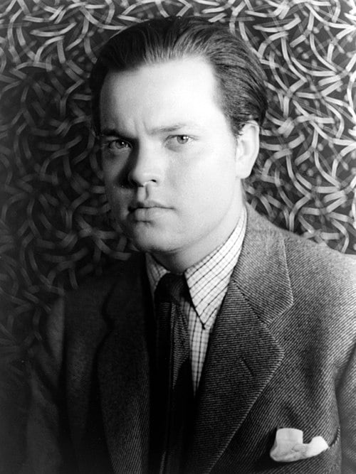 Portrait Orson Welles acteur et réalisateur américain 