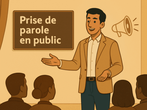 Illustration pour les citations sur la prise de parole en public