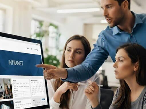 Illustration of the article on internal communication