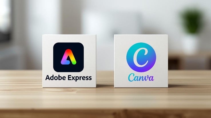 Comparatif Adobe Express et Canva
