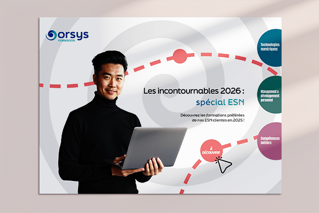 ESN 2026 trend mock-up ORSYS 2026 essential training courses for digital services companies