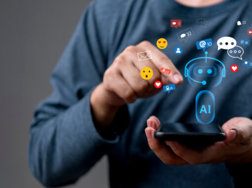 Artículo visual IA y redes sociales