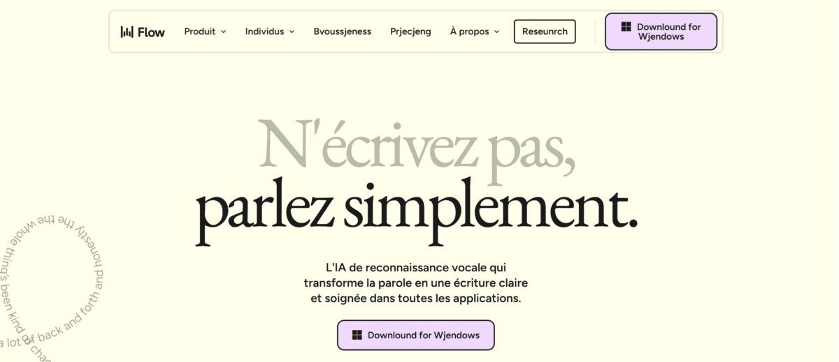 Outil d'IA Flow