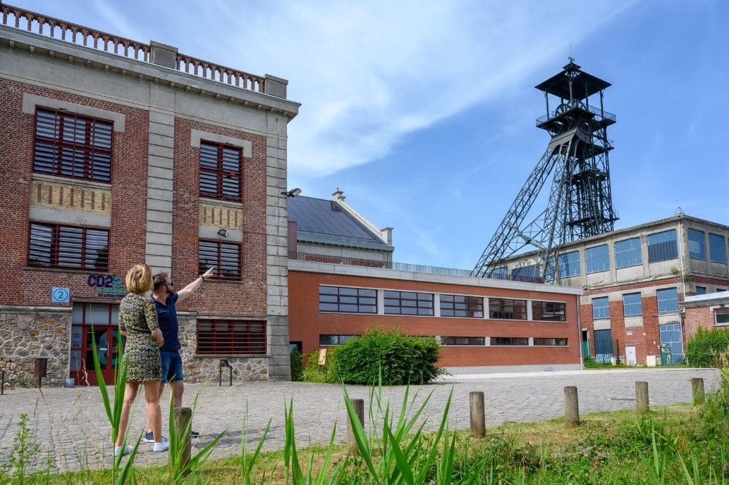 Illustration de l'article sur la ville durable - Photo de l'ensemble minier du 11-19 de Loos-en-Gohelle après reconversion.