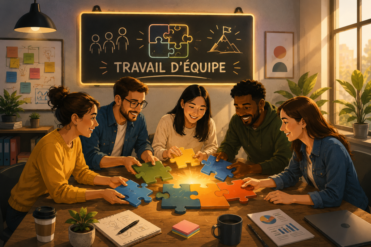 Illustration de la fiche pratique sur le gestion d'équipe
