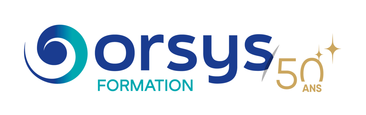 Logotipo del 50 aniversario de ORSYS