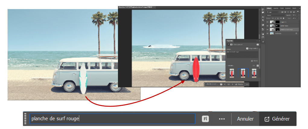 Photoshop : outil « Générer »